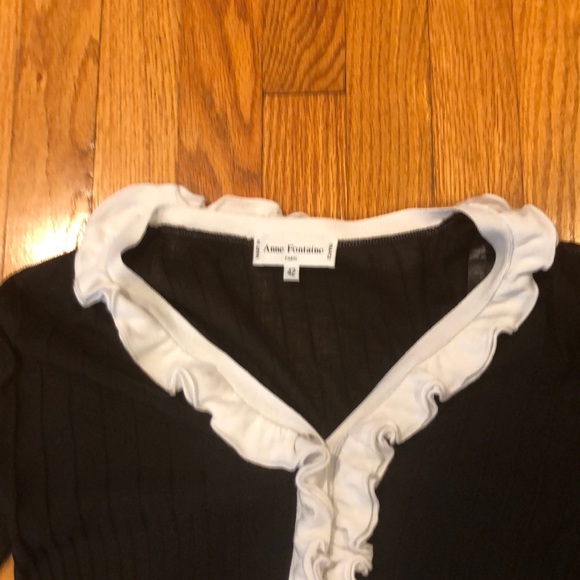 EUC DEAL OF THE DAY ANNE FONTAINE BUTTON UP SHIRT - Picture 6 of 8